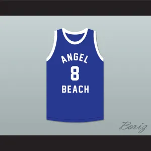 Meat 'Tuperello' 8 Angel Beach Gators Blue Basketball Jersey Porky's Revenge