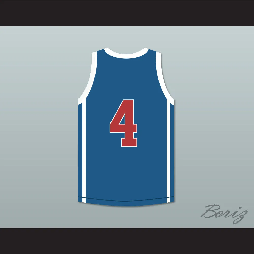 Mekhi Phifer Odin James 4 Hawks Basketball Jersey O Movie
