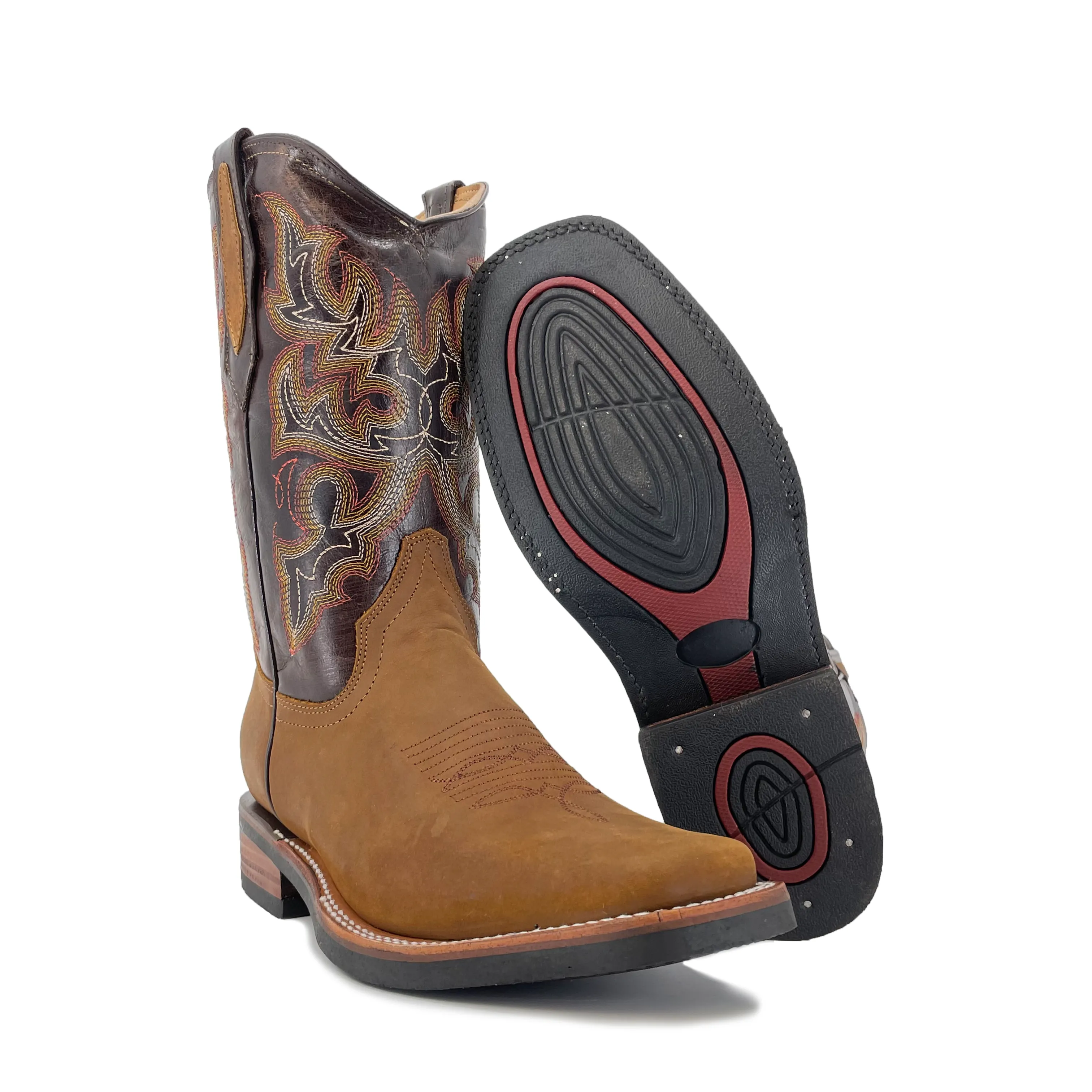 Men Rodeo Boot - Crazy Tan
