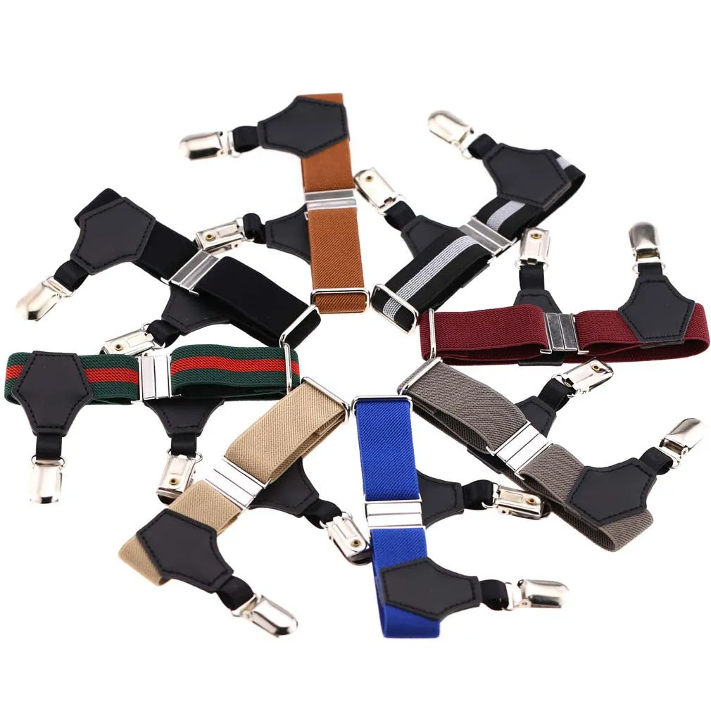 Men Women Fashion Cool Garter Suspenders coffee