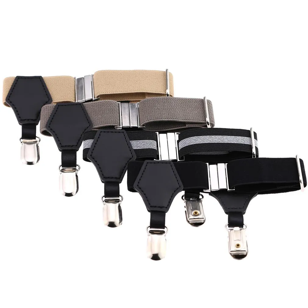 Men Women Fashion Cool Garter Suspenders coffee