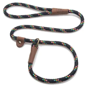 Mendota Rope Slip Lead Black Confetti