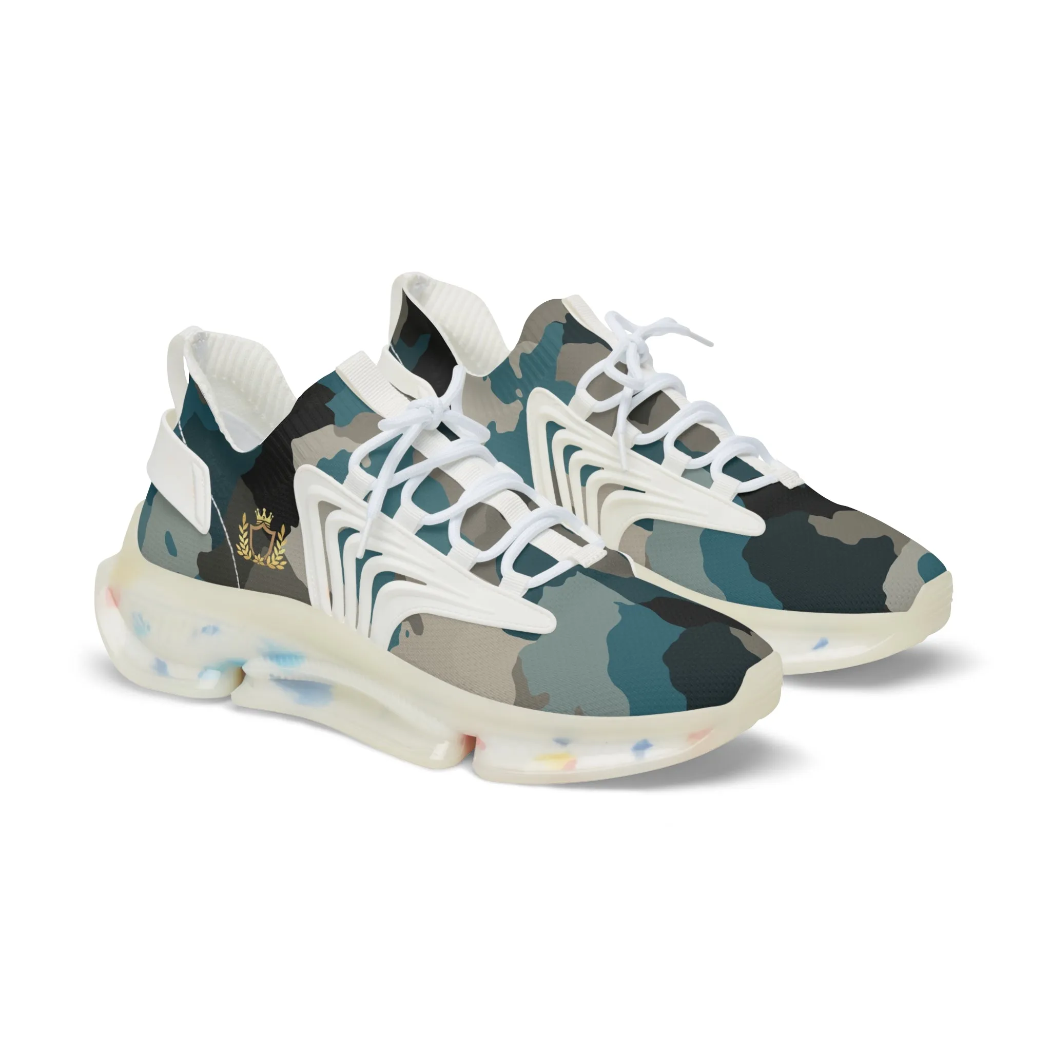 Men's Camo Mesh Sneakers