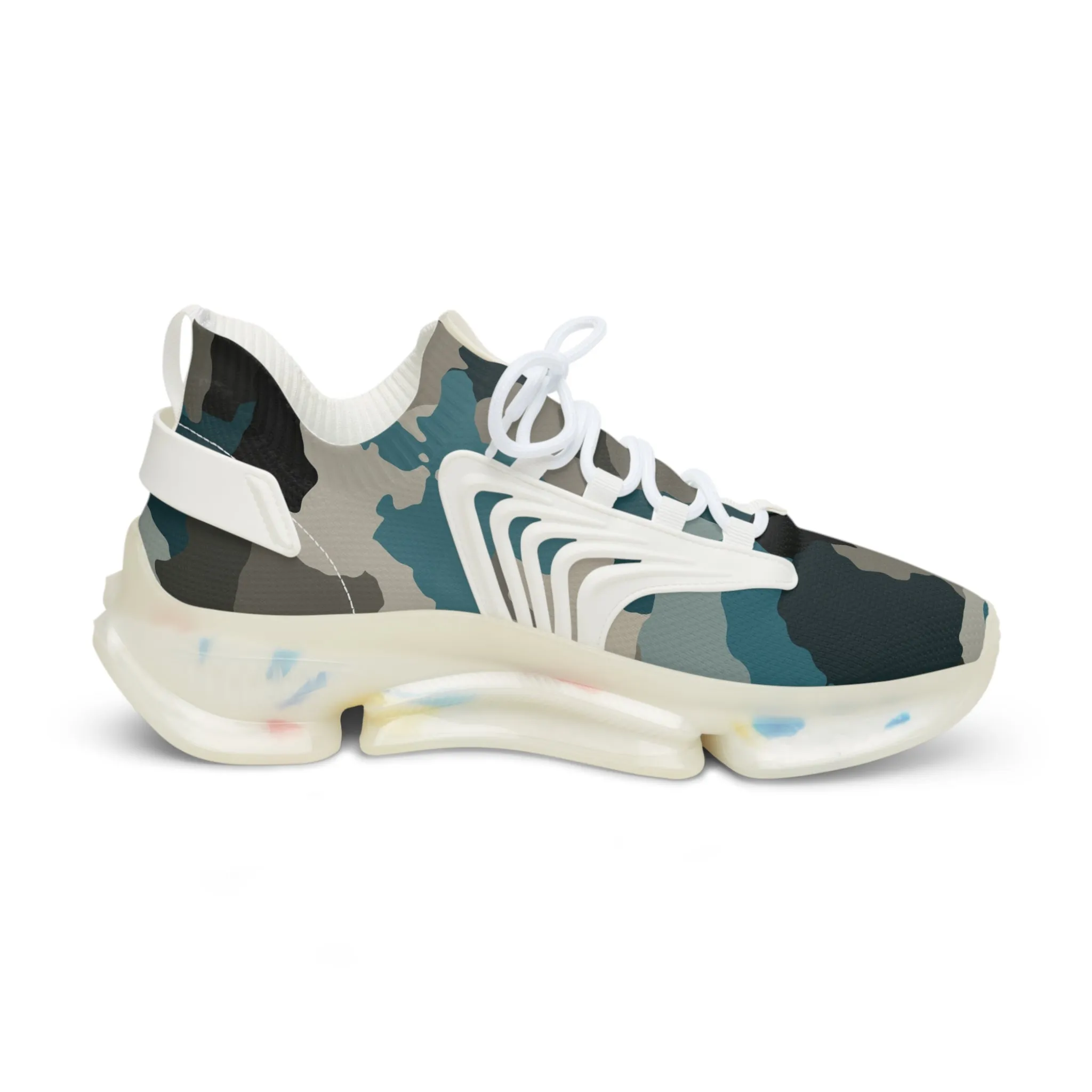 Men's Camo Mesh Sneakers