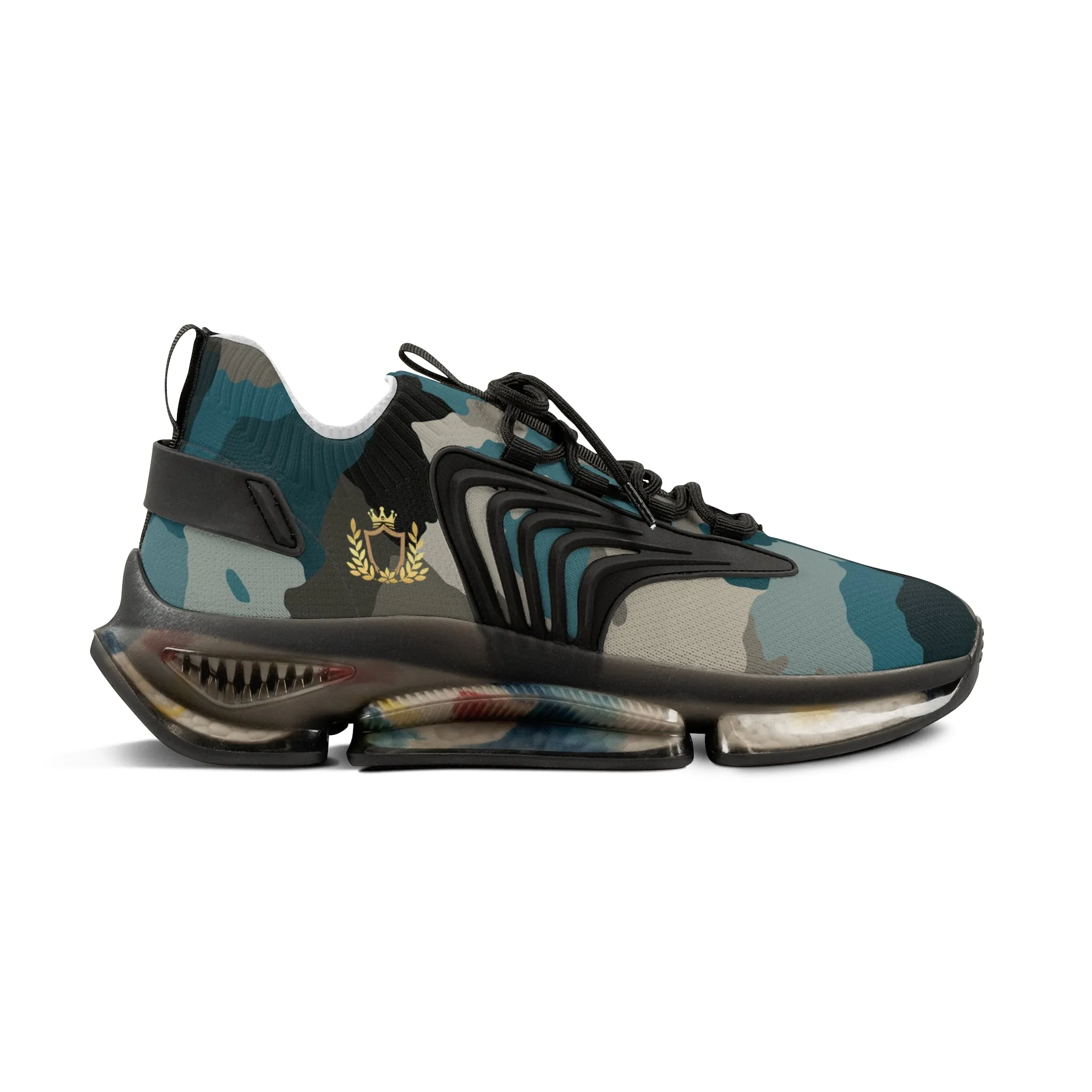 Men's Camo Mesh Sneakers