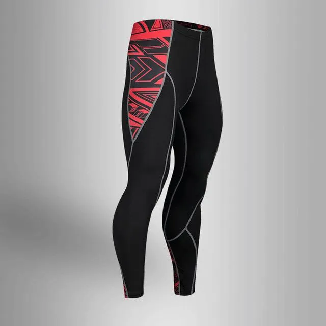 Men's Compression Run jogging Suits Clothes Sports Set 4xl Long t shirt And Pants Gym Fitness workout Tights clothing
