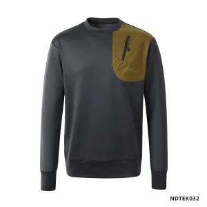 Men's High-end Sports Cycling Sweatshirt NDTEK032 Black