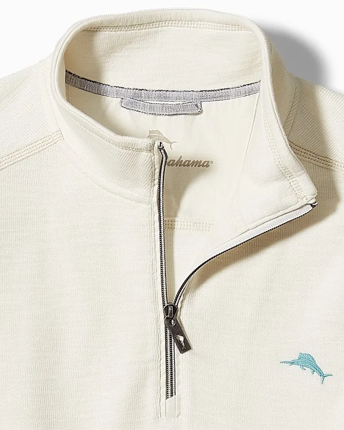 Men's Tommy Bahama | Tobago Bay Half Zip | Coconut