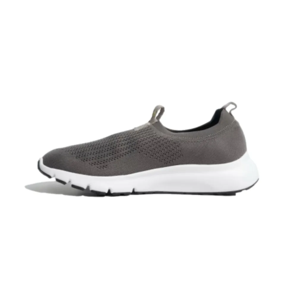 Men's Walkwagon Running Shoe (Dove Grey/Stone/Acid Yellow)