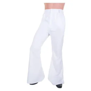 Mens White Flares