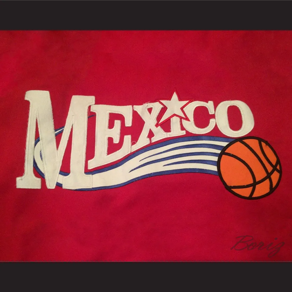 Mexico 22 Red Basketball Jersey