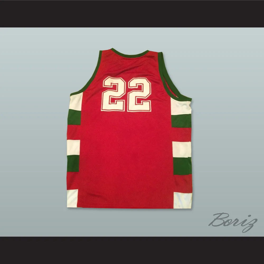 Mexico 22 Red Basketball Jersey
