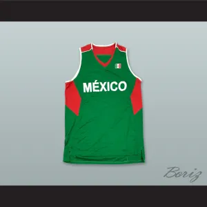 Mexico Green Basketball Jersey
