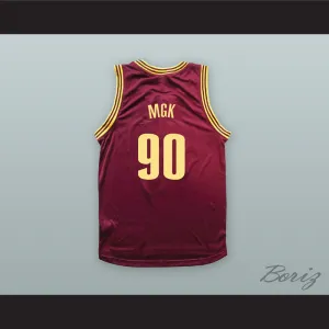MGK 90 Maroon Basketball Jersey
