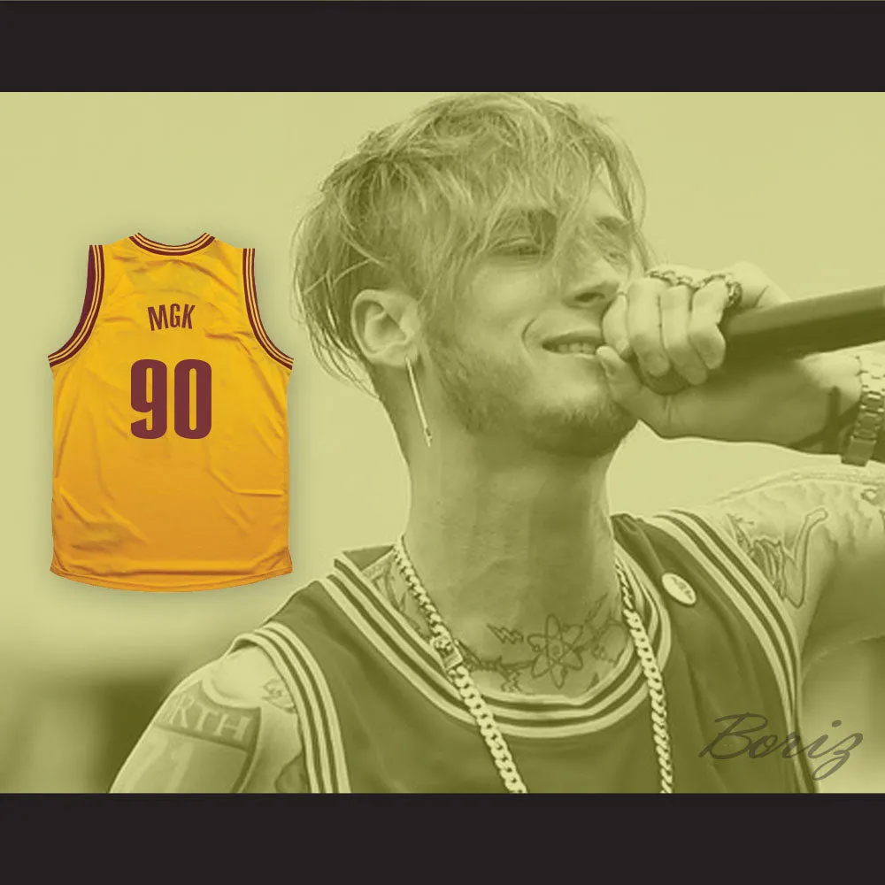 MGK 90 Yellow Basketball Jersey