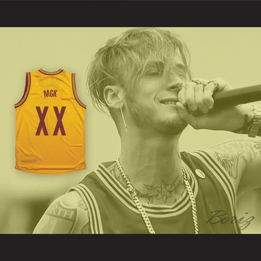 MGK XX Yellow Basketball Jersey