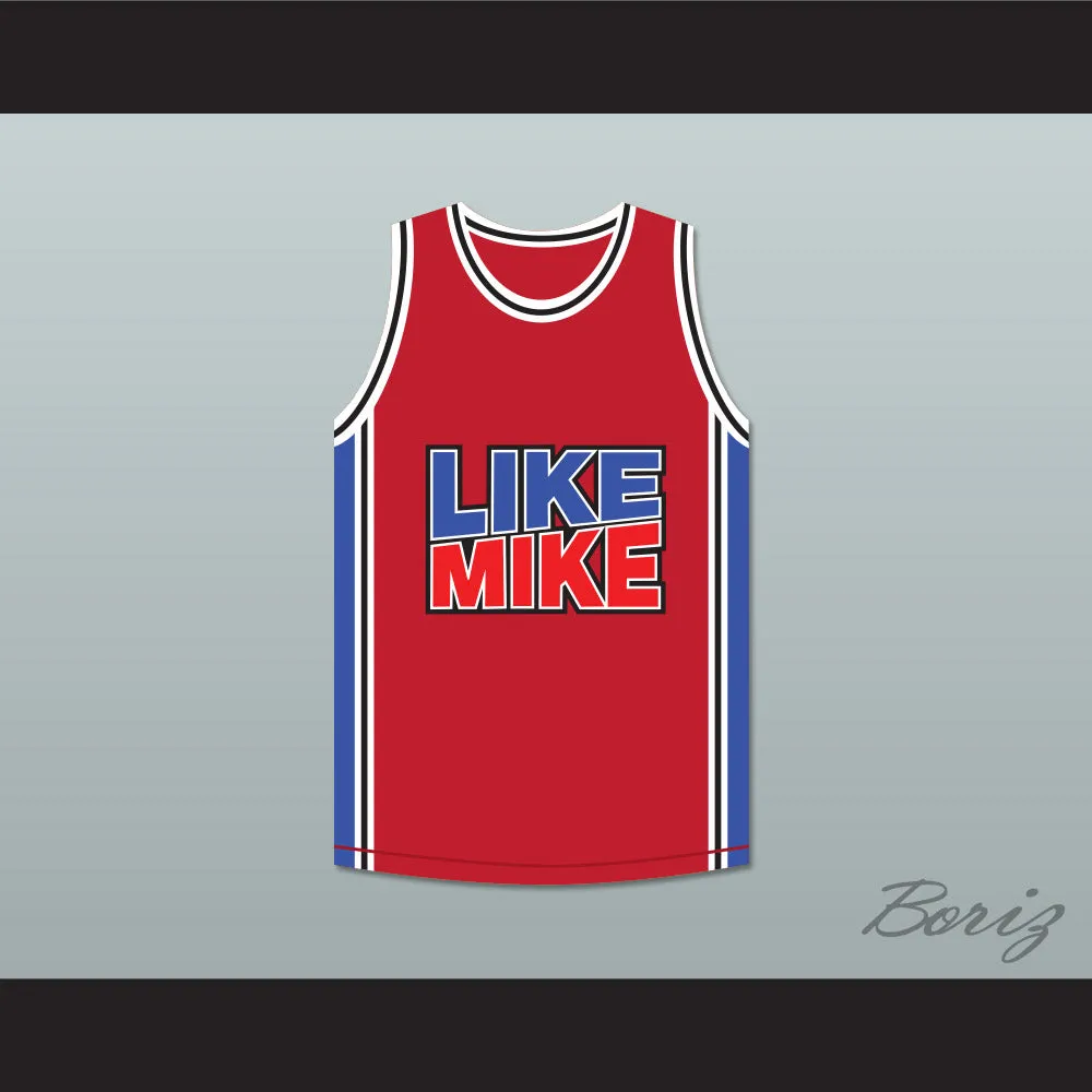 Michael Jordan 23 Like Mike Red Basketball Jersey 1