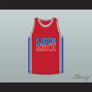 Michael Jordan 23 Like Mike Red Basketball Jersey 1