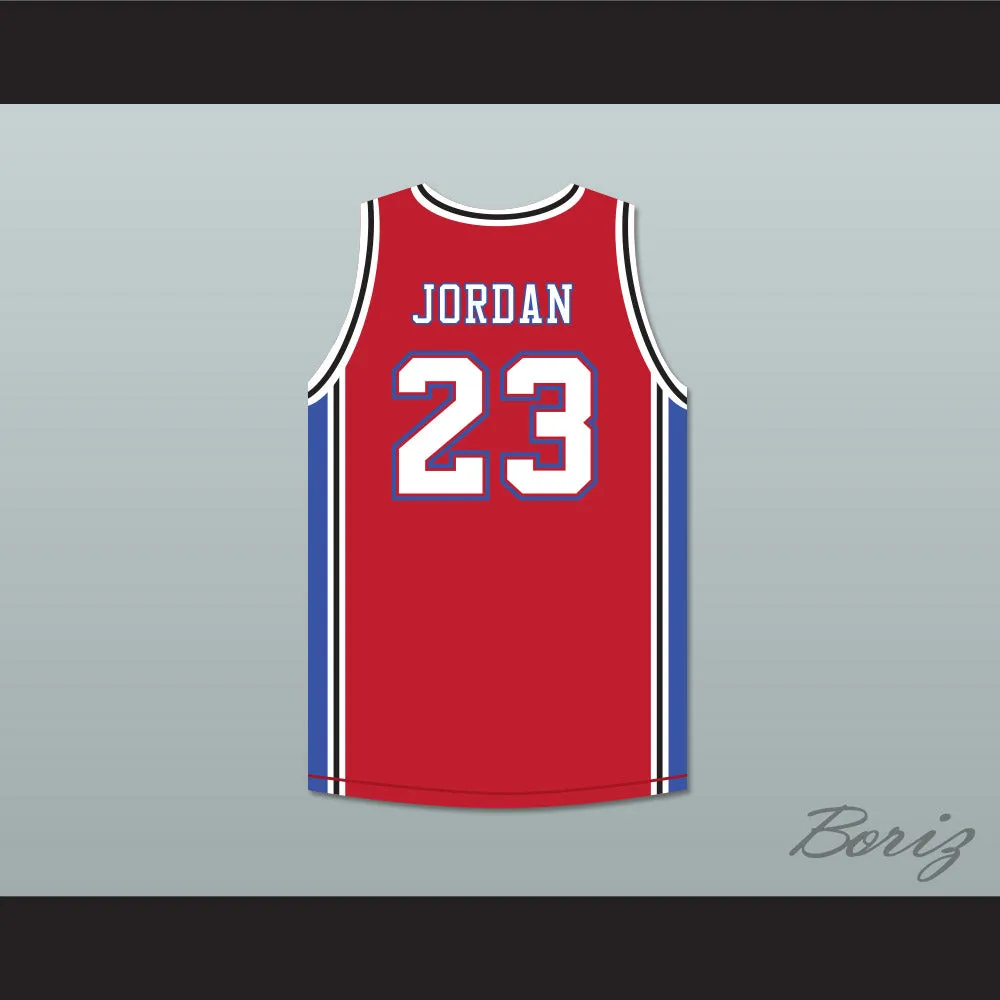 Michael Jordan 23 Like Mike Red Basketball Jersey 1