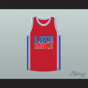 Michael Jordan 23 Like Mike Red Basketball Jersey 2