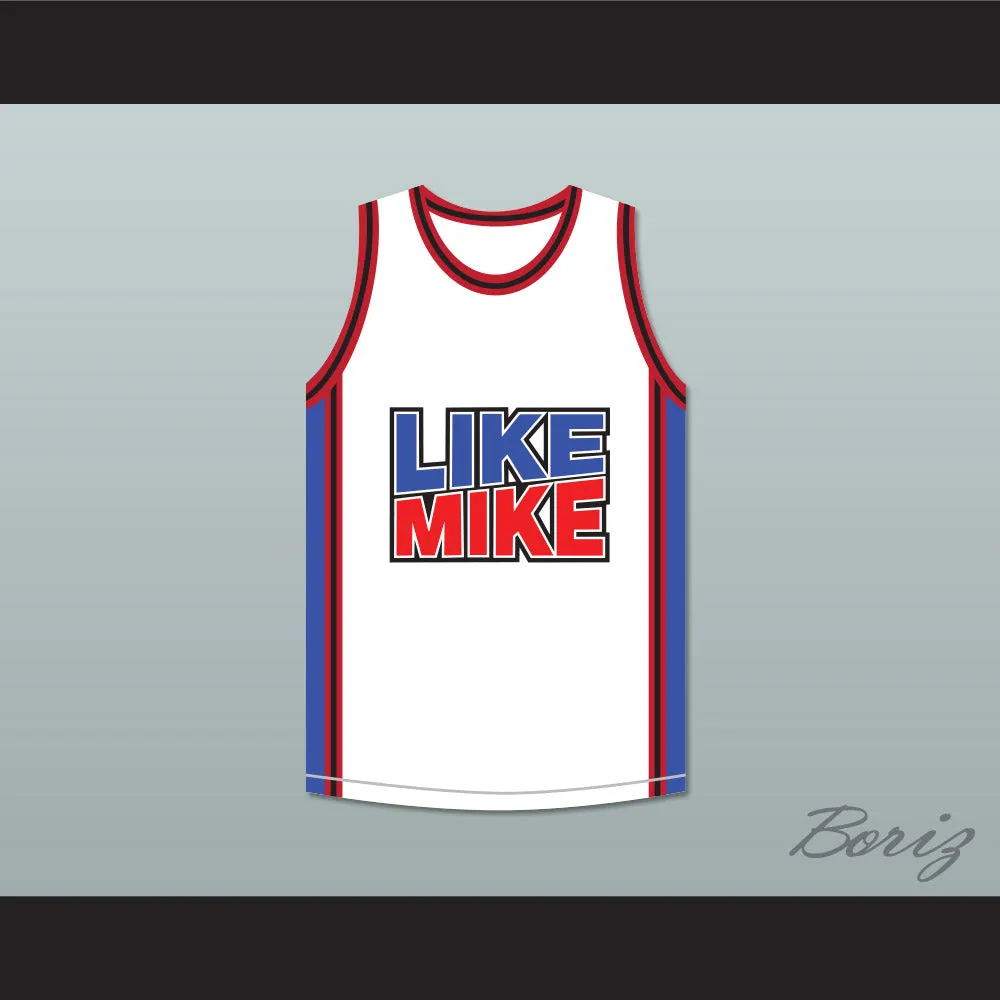 Michael Jordan 23 Like Mike White Basketball Jersey