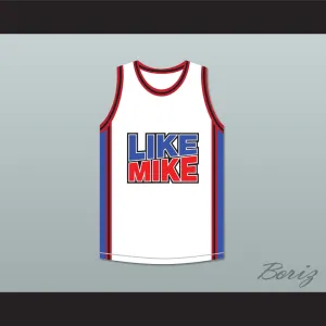 Michael Jordan 23 Like Mike White Basketball Jersey