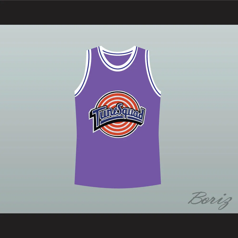 Michael Jordan 23 Tune Squad Purple Basketball Jersey
