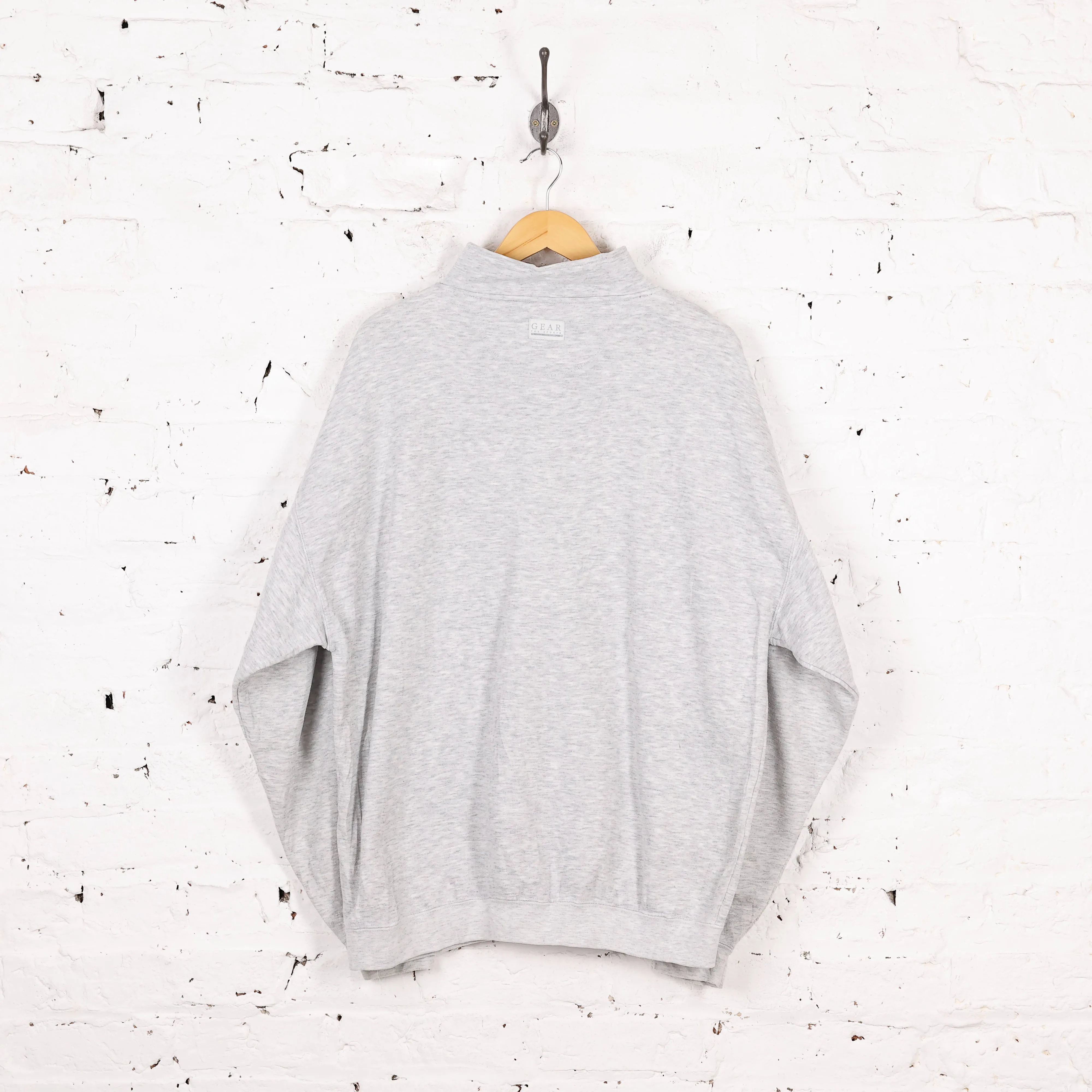 Mickey Outdoor Explorer 1/4 Zip Sweatshirt - Grey - XL