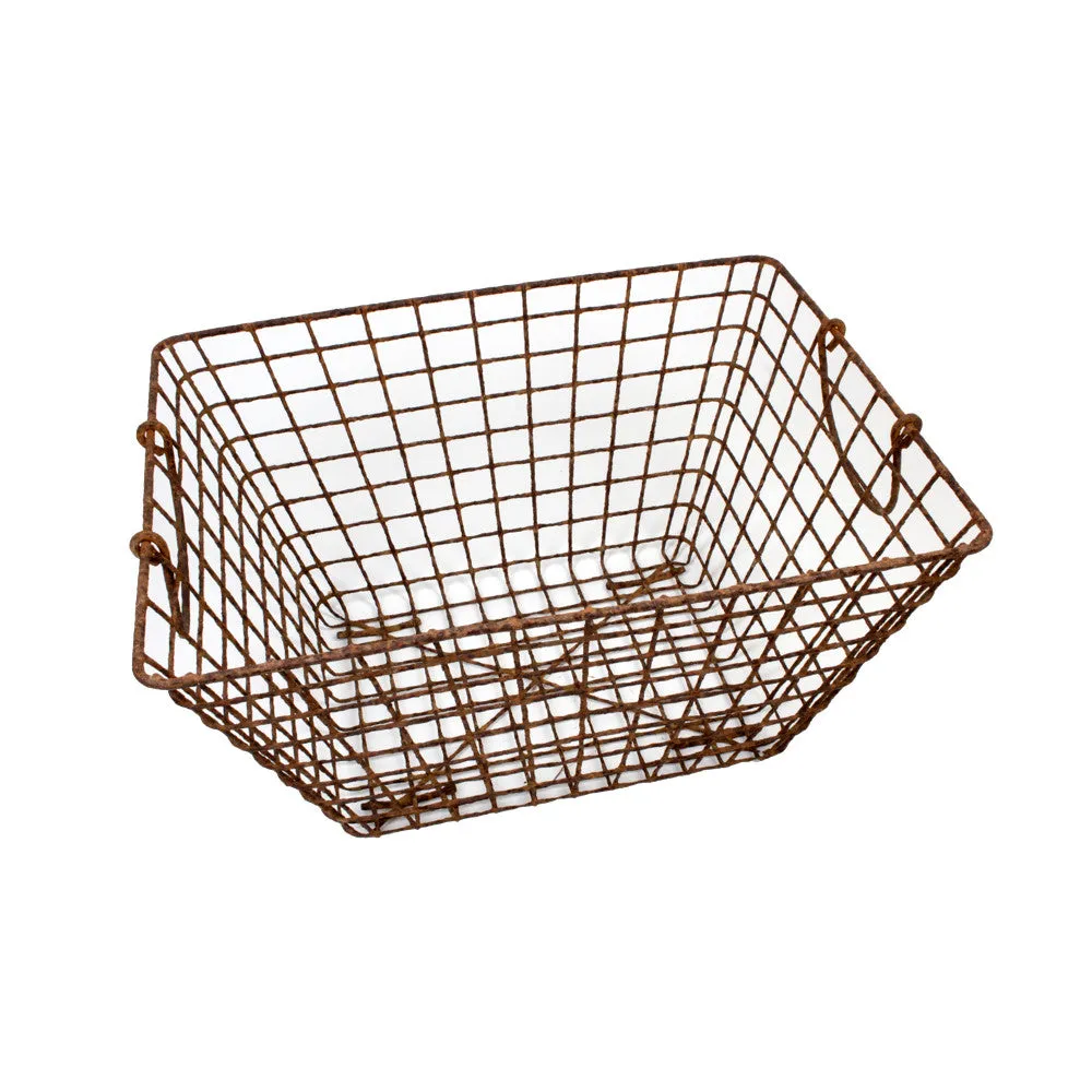 Mid-Century French Oyster Baskets
