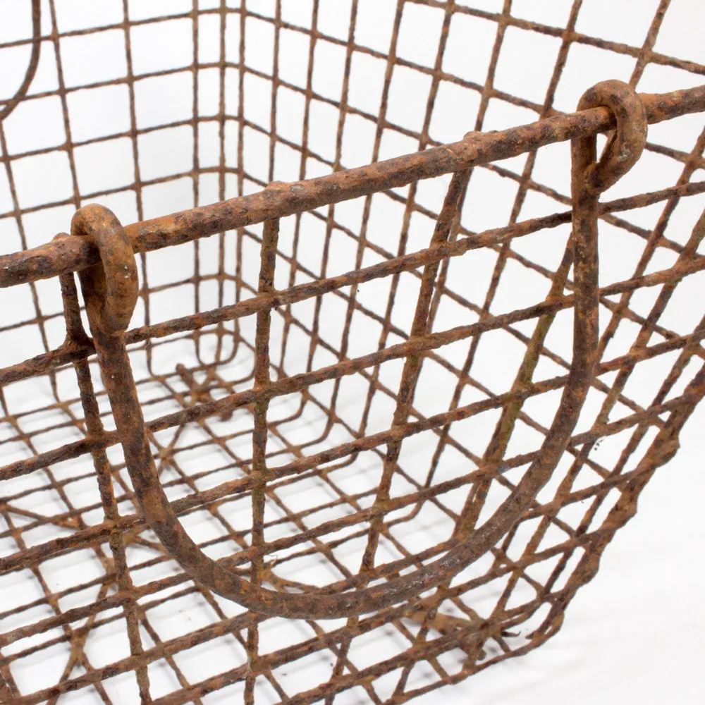 Mid-Century French Oyster Baskets