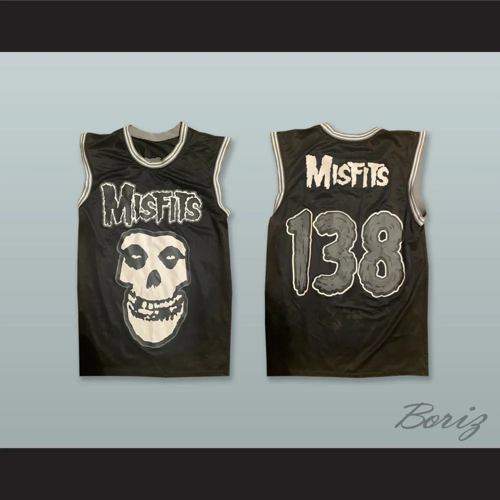Misfits 138 Black Basketball Jersey
