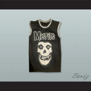 Misfits 138 Black Basketball Jersey