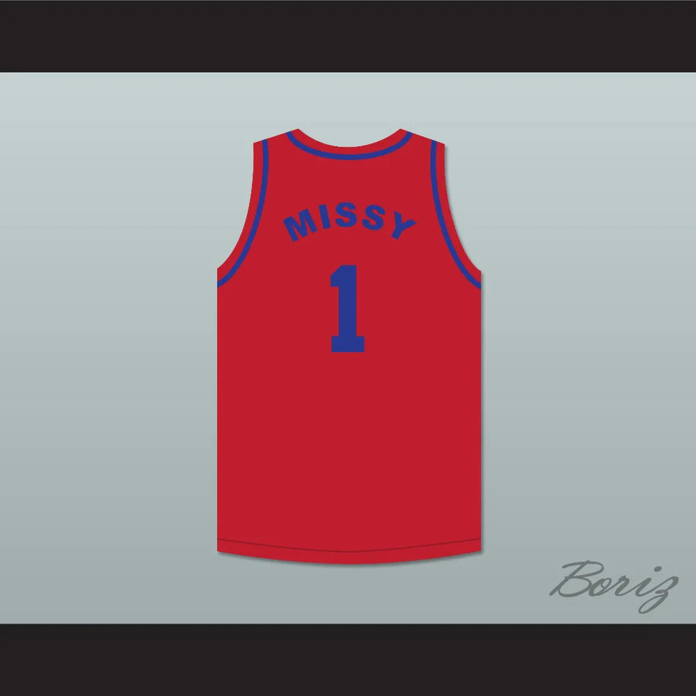 Missy 'Misdemeanor' Elliott 1 Super Red Basketball Jersey