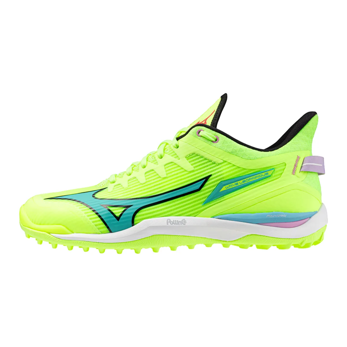 Mizuno Wave Leopardus Hockey Shoes Neo Lime
