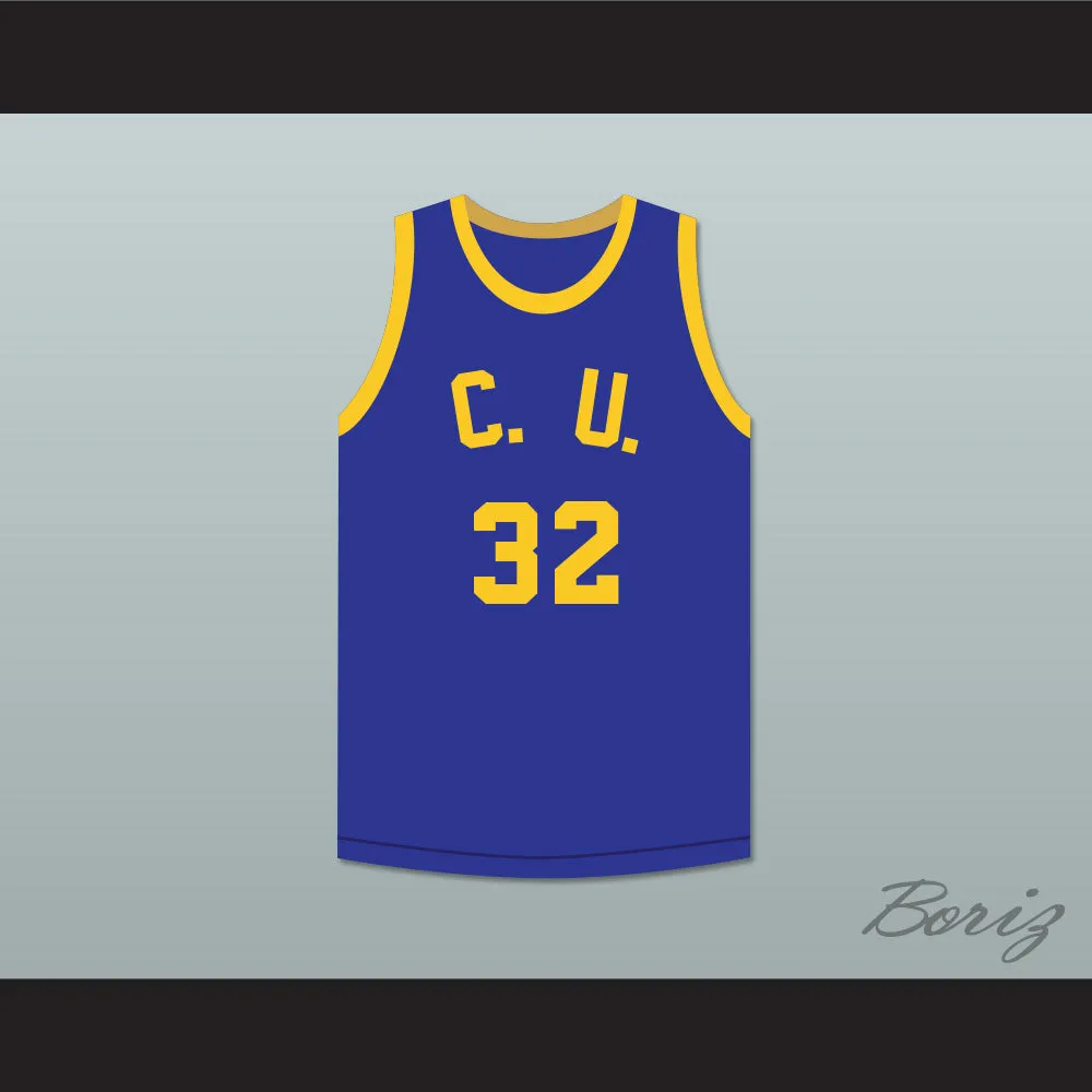 Moll 32 Cadwallader University Blue Basketball Jersey Fast Break