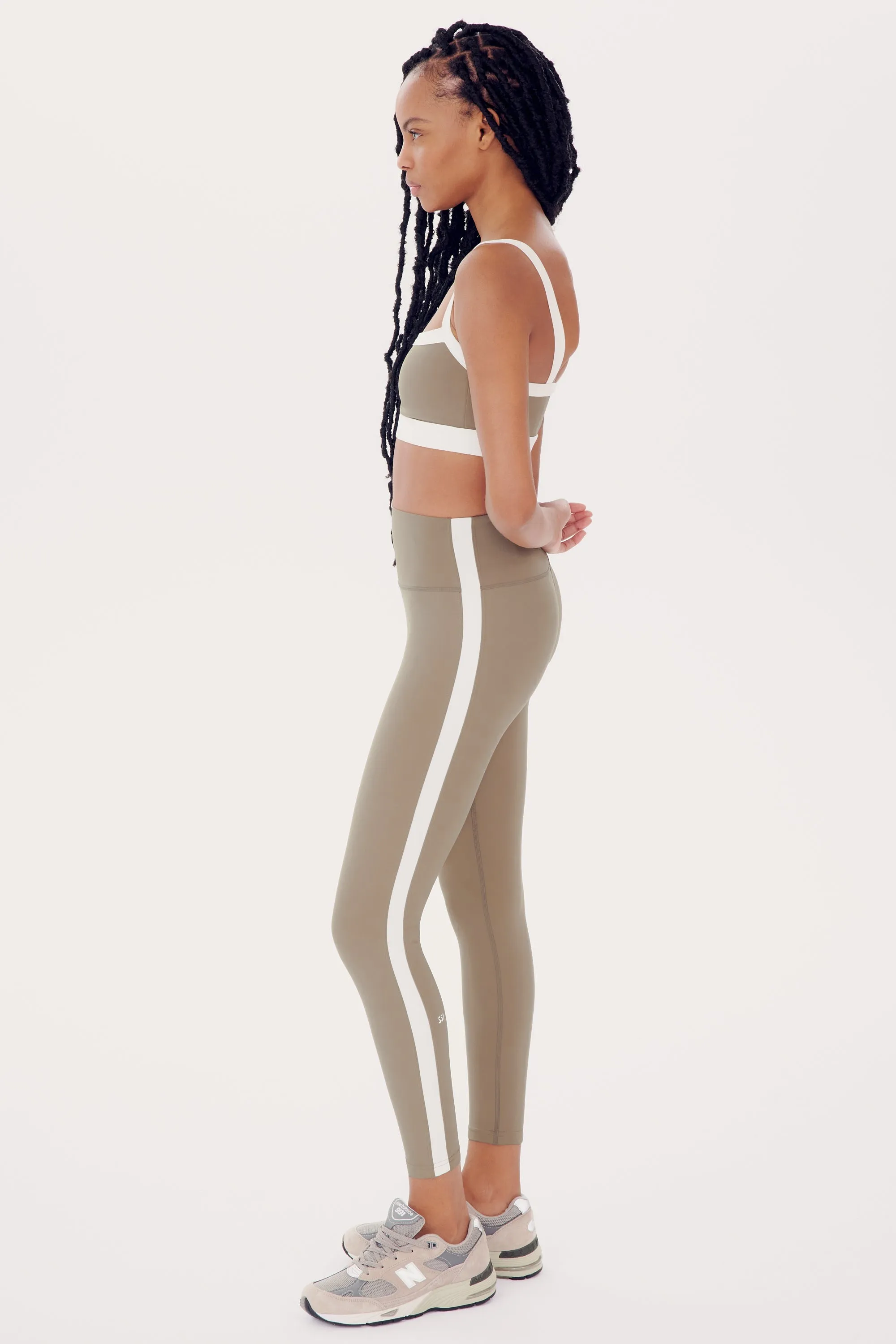 Monah Rigor Bra - Latte/White