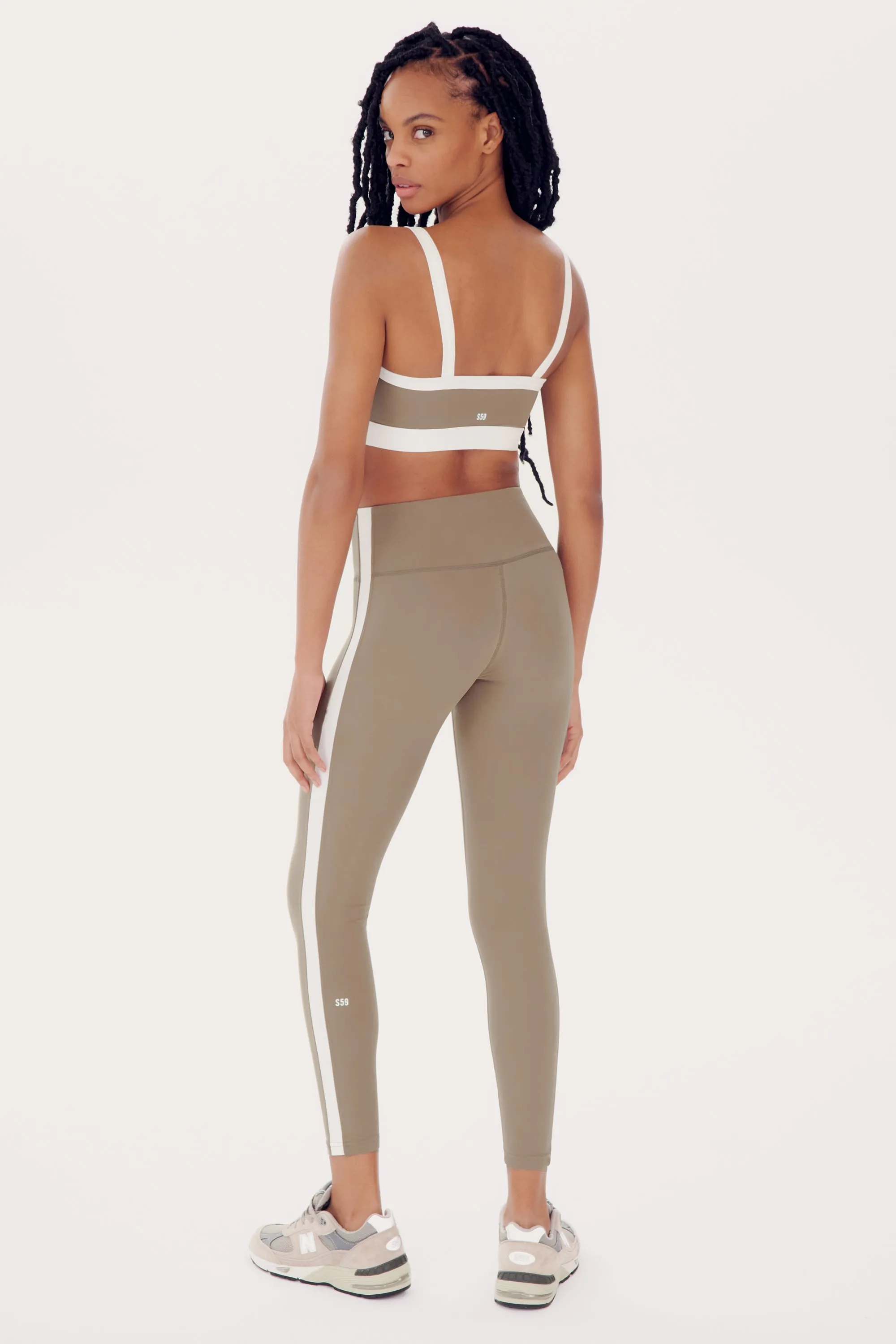 Monah Rigor Bra - Latte/White