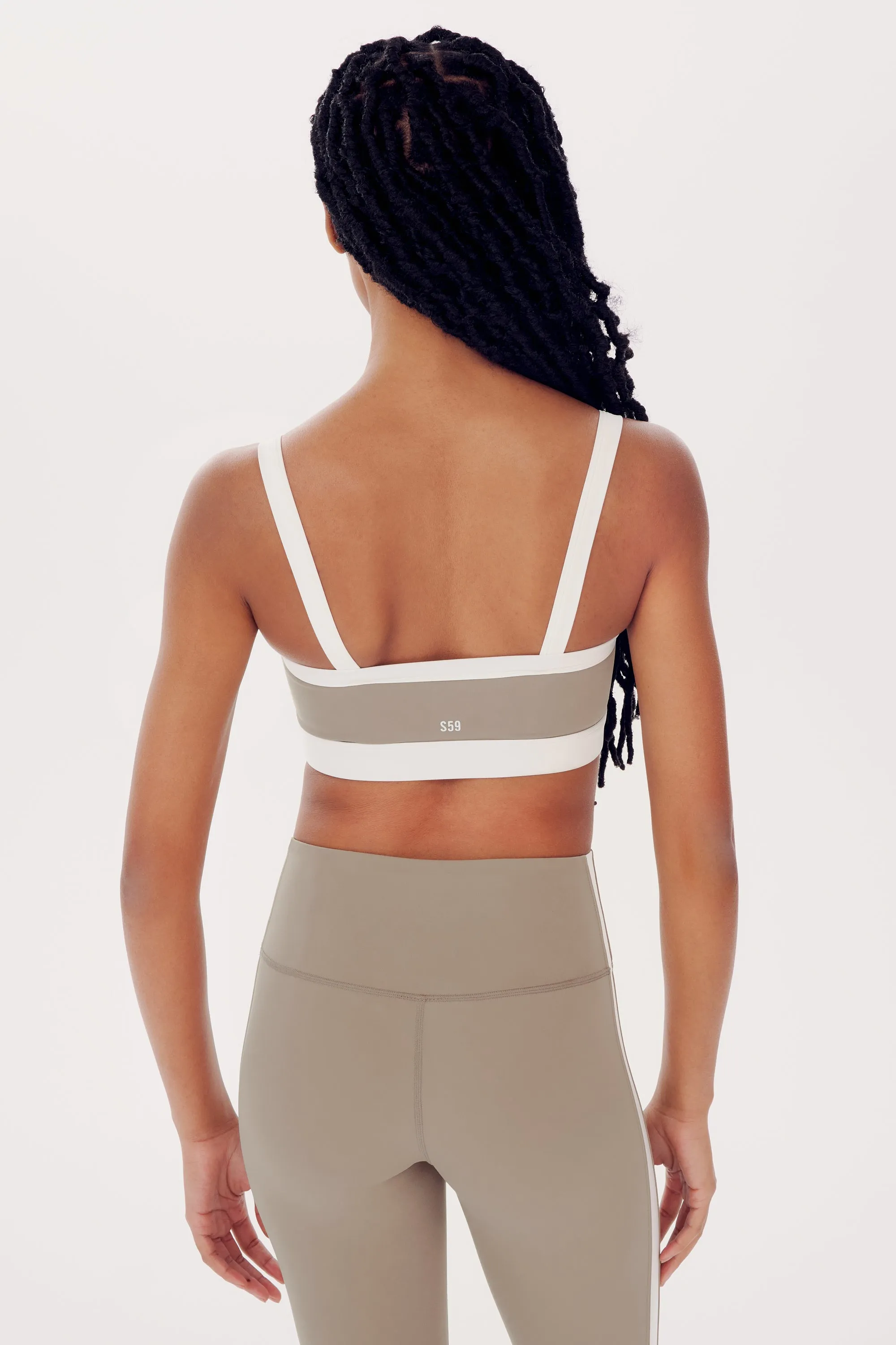 Monah Rigor Bra - Latte/White