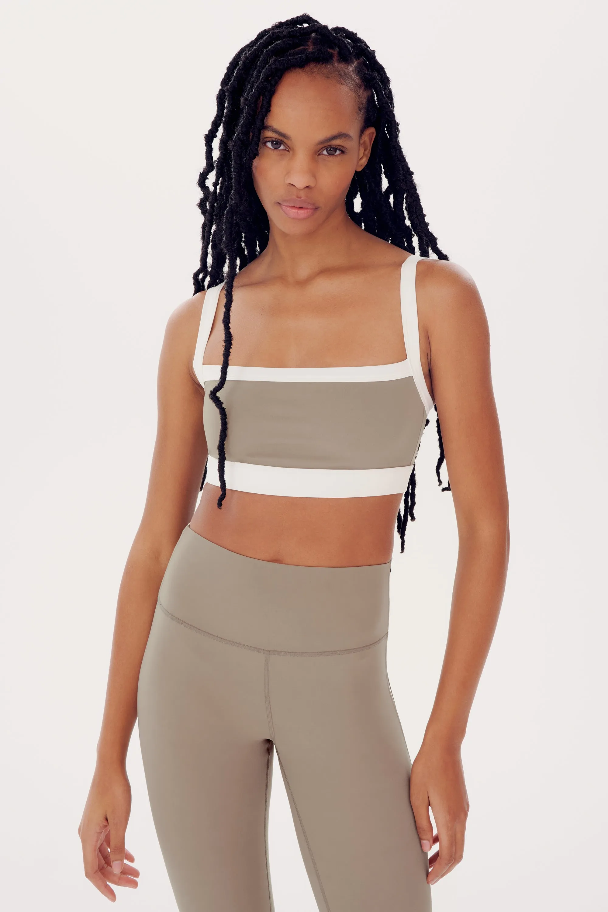 Monah Rigor Bra - Latte/White