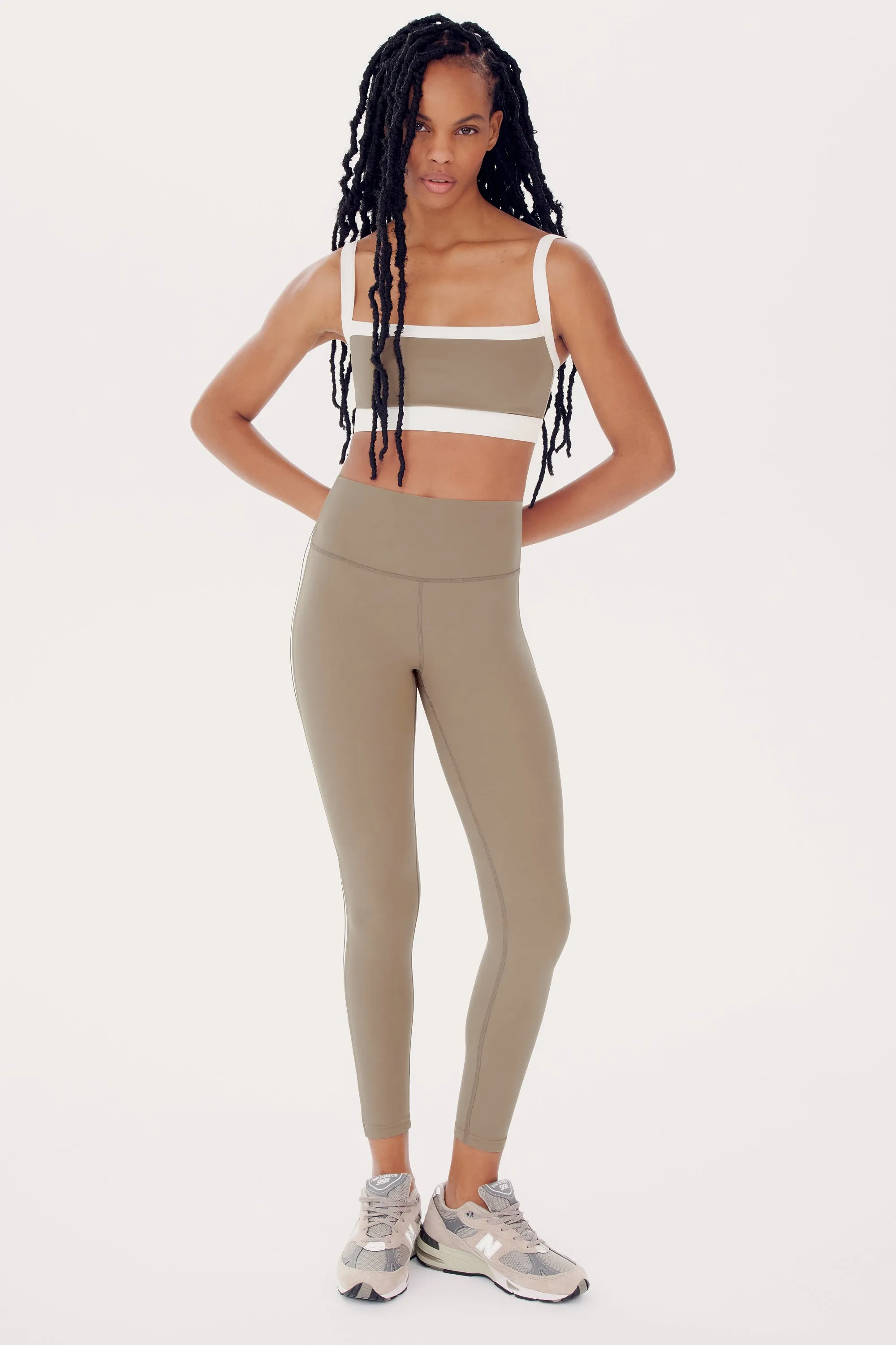 Monah Rigor Bra - Latte/White