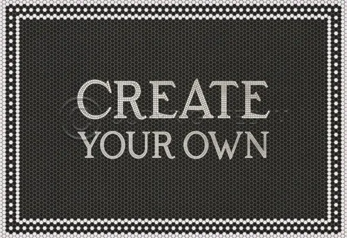 Mosaic "46th Street" Customized Vinyl Mat - Spicher & Co.