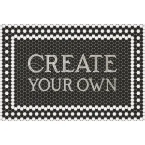 Mosaic "46th Street" Customized Vinyl Mat - Spicher & Co.