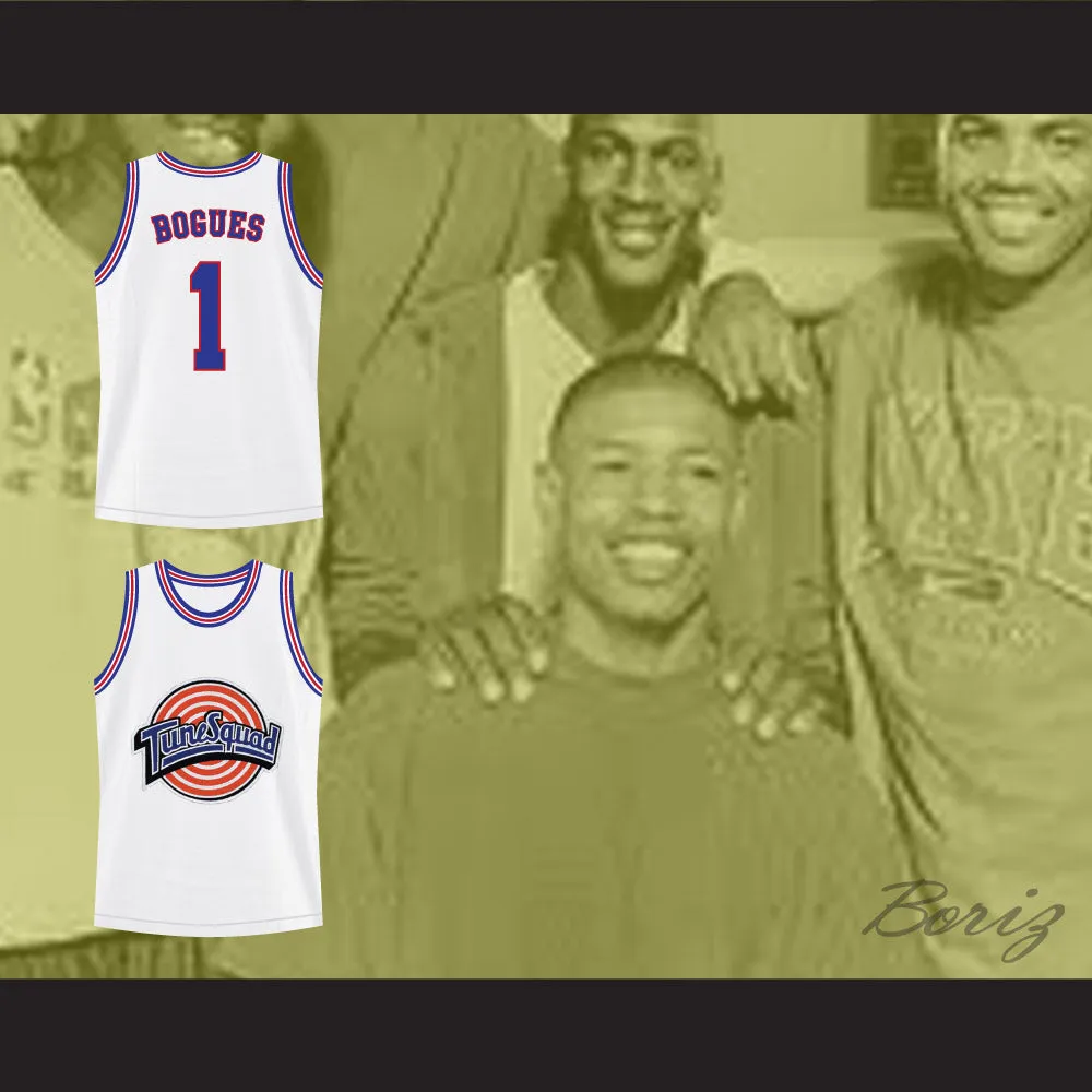 Mugsy Bogues 1 Tune Squad Basketball Jersey Space Jam