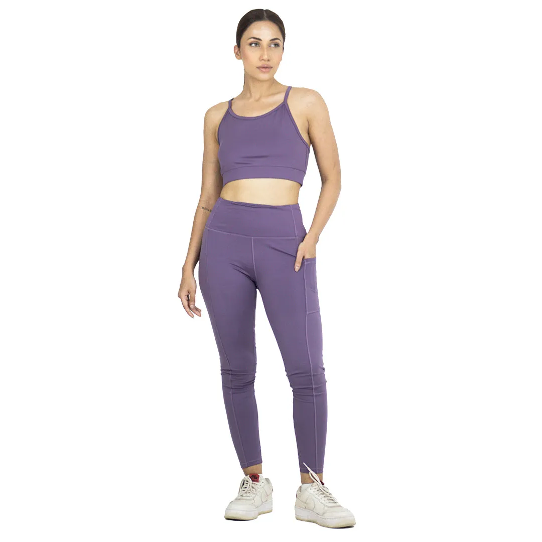 Mystique Sports Bra - Lilac