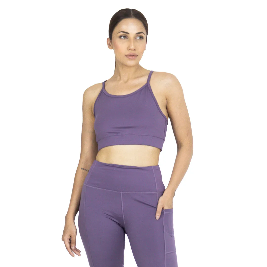 Mystique Sports Bra - Lilac