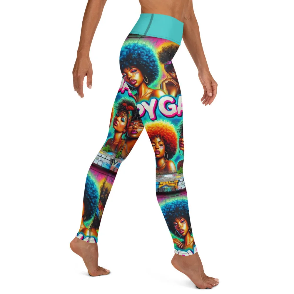 Nappy Gang Female Dark Turquoise Leggings