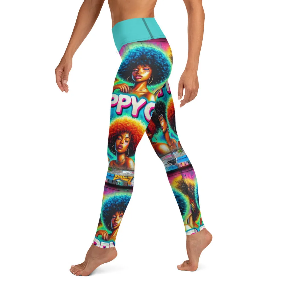 Nappy Gang Female Dark Turquoise Leggings