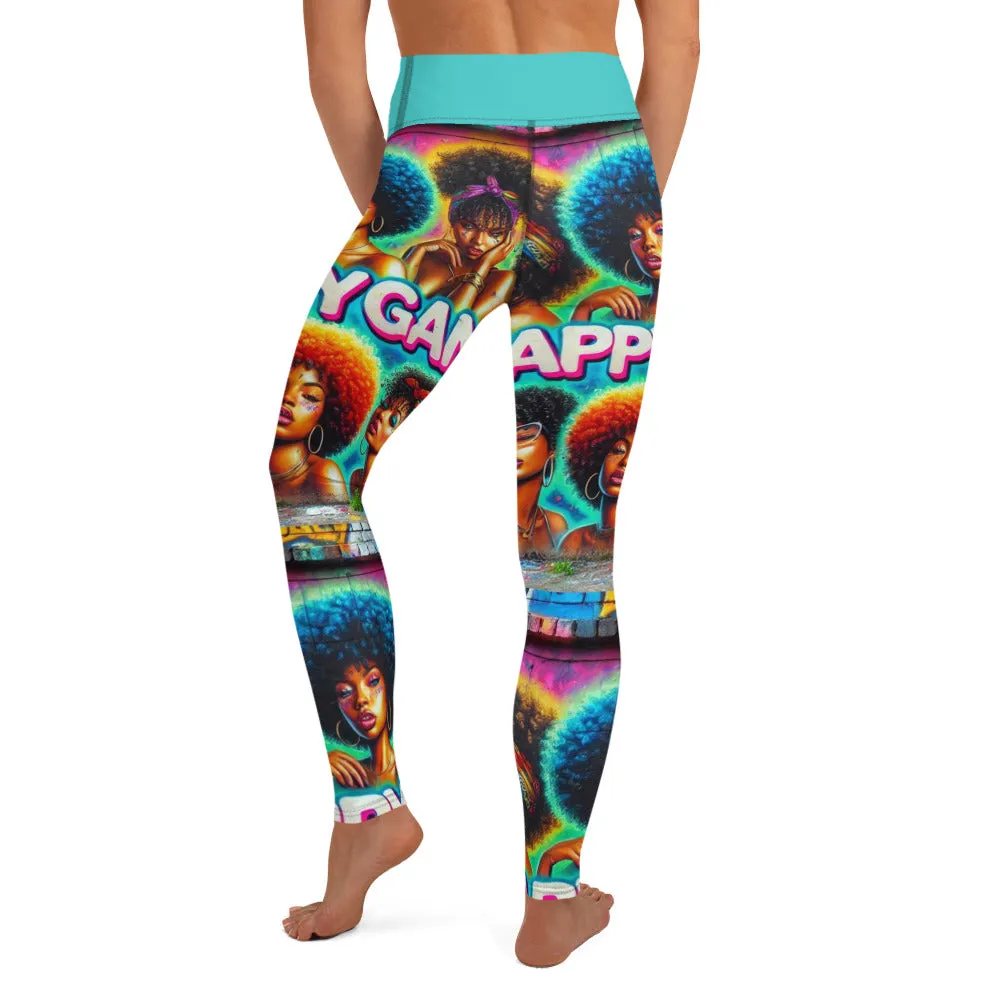 Nappy Gang Female Dark Turquoise Leggings