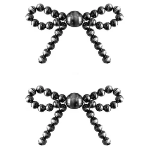 Navajo Pearl Ribbon Stud Earring