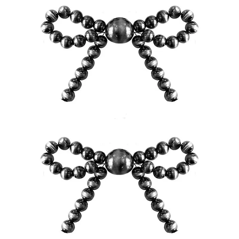 Navajo Pearl Ribbon Stud Earring